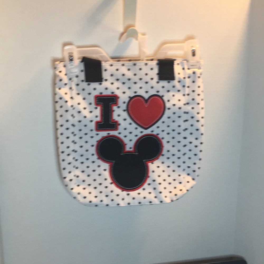 DISNEY CANVAS CARRY BAG. I ❤️ MICKEY MOUSE